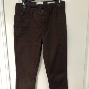 Curve Appeal Minimalist Jegging Chocolate Brown Color - Size 8